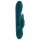 Playboy Rabbit - vibrador turquesa, a prueba de agua y recargable