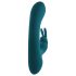Playboy Rabbit - vibrador turquesa, a prueba de agua y recargable