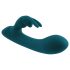 Playboy Rabbit - vibrador turquesa, a prueba de agua y recargable