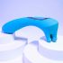 Evolved Cara o Cruz - vibrador doble recargable (azul)