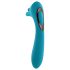 Evolved Cara o Cruz - vibrador doble recargable (azul)