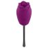 Playboy - vibrador estimulador con lengua - recargable e impermeable - lila
