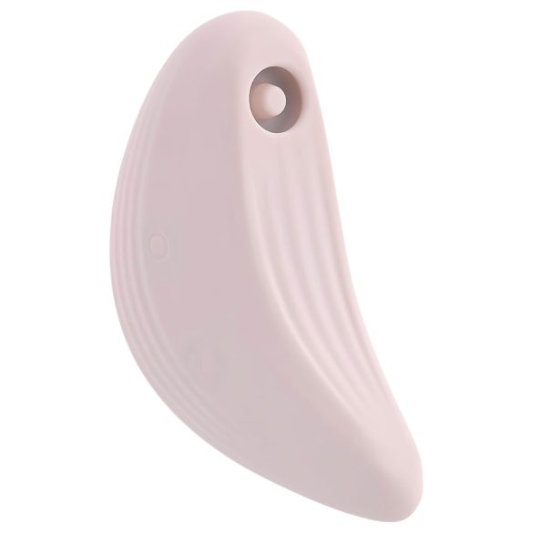 Playboy Palm - vibrador clítoris 2en1 recargable y resistente al agua (rosa)