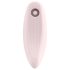 Playboy Palm - vibrador clítoris 2en1 recargable y resistente al agua (rosa)