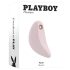 Playboy Palm - vibrador clítoris 2en1 recargable y resistente al agua (rosa)