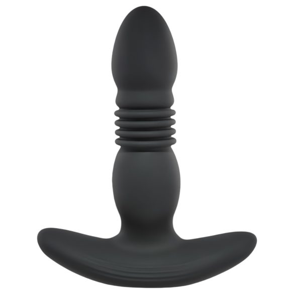Playboy - vibrador anal recargable con impulso - silicona negra