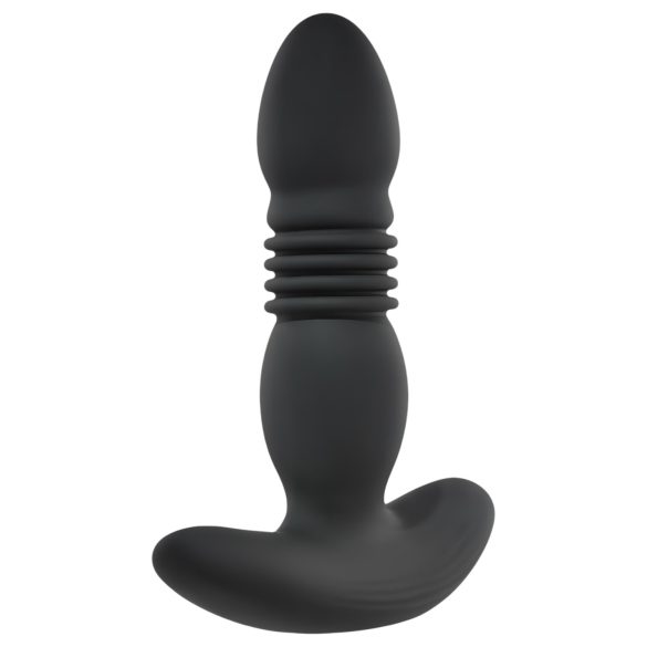 Playboy - vibrador anal recargable con impulso - silicona negra