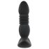 Playboy - vibrador anal recargable con impulso - silicona negra