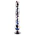 Joya Playboy - dildo de vidrio ondulado (transparente)