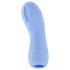 Evolved - Vibrador de dedo texturizado - silicona azul