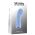 Evolved - Vibrador de dedo texturizado - silicona azul