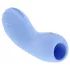 Evolved - Vibrador de dedo texturizado - silicona azul