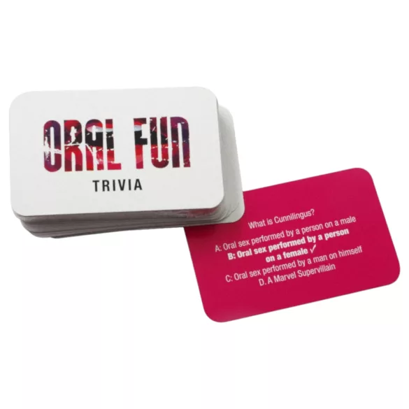 Oral Fun - juego erótico de mesa para parejas (en inglés)