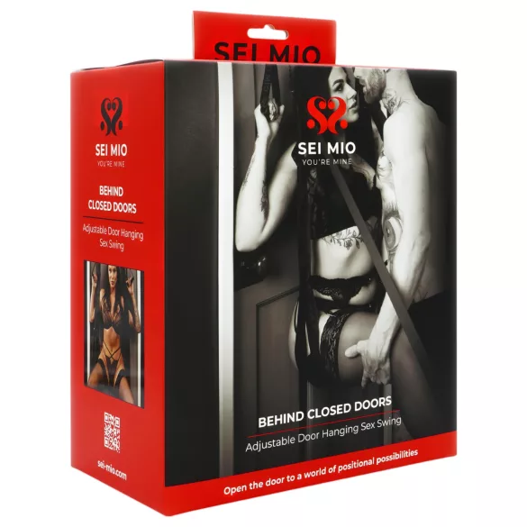 Sei Mio - columpio sexual para puerta - negro
