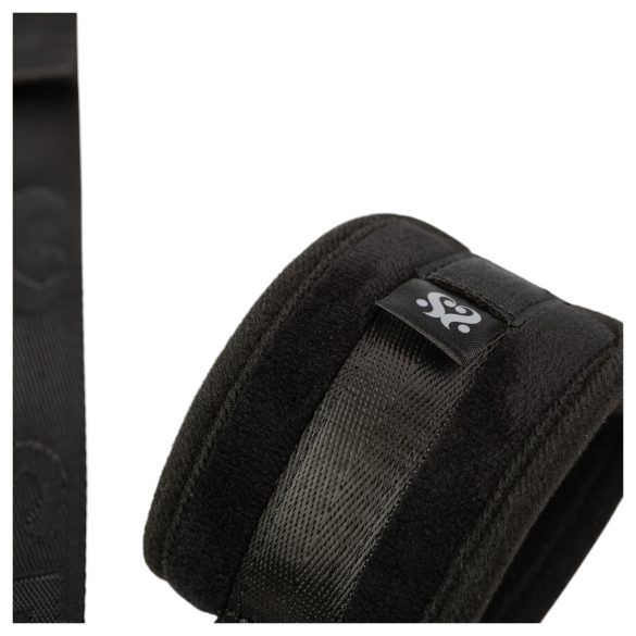 Sei Mio - juego de esposas y collar - negro