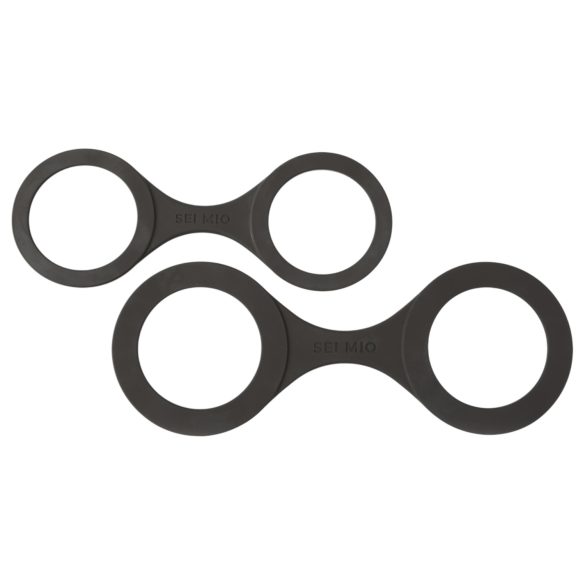 Sei Mio - esposas de silicona - tamaño M - negro