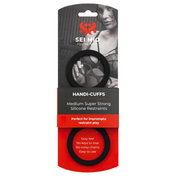 Sei Mio - esposas de silicona - tamaño M - negro