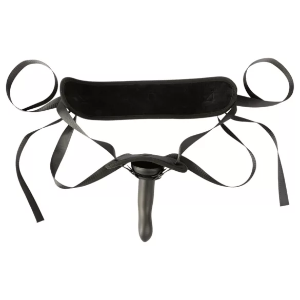 Sei Mio - arnés con consolador - 15 cm - negro