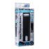 Master-Bot - masturbador con boca flexible y suave con púas (negro)