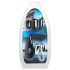 Trinity - Vibrador con forma de huevo, negro-plata