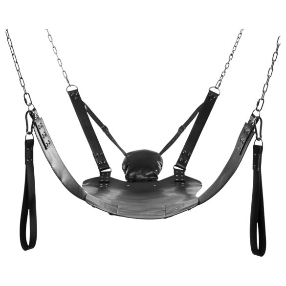 XR Brands - Columpio sexual con soporte (negro)