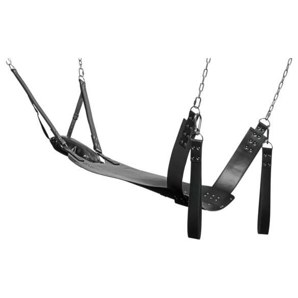XR Brands - Columpio sexual con soporte (negro)