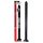 Manguera Estriada HOSED 19 - Dildo anal con ventosa (negro)