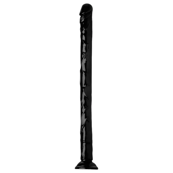Hosed Anal Snake 19 - consolador anal ventosa - silicona negra