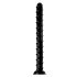Hosed Vórtice Tchick Serpiente Anal 18 - consolador anal (negro)