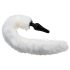 TAILZ - Plug Anal con Cola de Zorro y Diadema (Negro y Blanco)