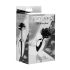 Joya Anal Black Rose - Placer en Plata y Negro