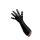 Guante texturizado para placer - negro