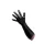 Pleasure Fister - guante para fist sexual texturizado - silicona negra