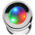 Booty Sparks - plug anal luminoso - grande - plateado