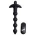 ¡Goza! - Anal vibrador recargable (negro)