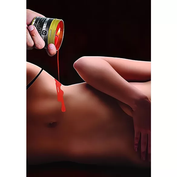 XR Brands - Fever - vela de masaje de parafina (roja, 120 g)