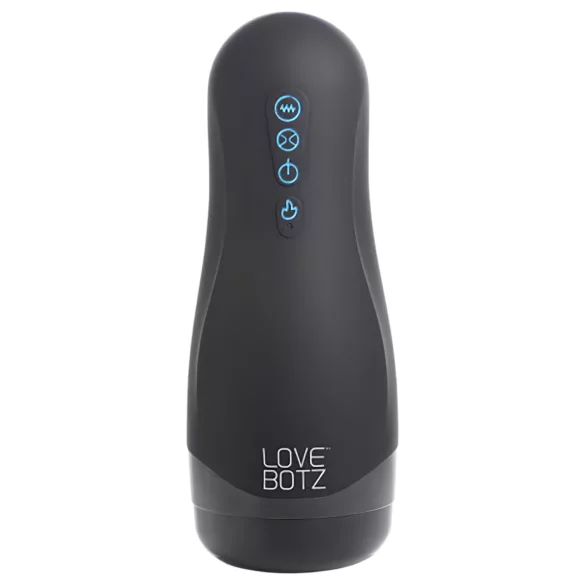 Lovebotz - masturbador automático succionador y vibrador impermeable - negro