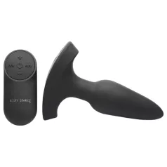   Booty Sparks Laser - vibrador anal recargable inalámbrico - silicona negra