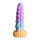 Creature Cocks Mystique - dildo unicornio realista 21cm silicona lila amarillo