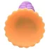 Creature Cocks Mystique - dildo unicornio realista 21cm silicona lila amarillo