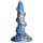 "Pulpo Espiral de Kraken - Dildo 21cm (oro-azul)"