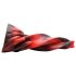 Beso Infernal: Dildo de Silicona Retorcida - 19cm (rojo)