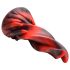 Beso Infernal: Dildo de Silicona Retorcida - 19cm (rojo)