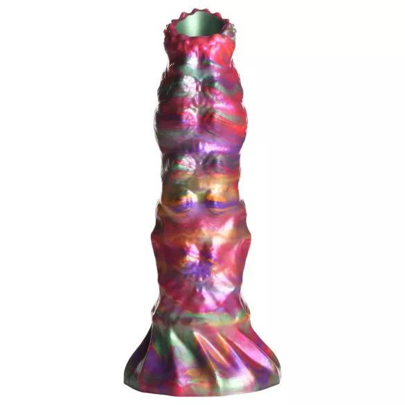 Creature Cocks Larva - dildo ovipositor alienígena - silicona arcoíris
