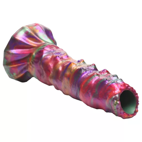 Creature Cocks Larva - dildo ovipositor alienígena - silicona arcoíris