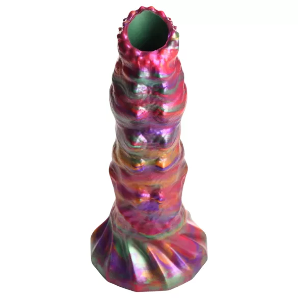 Creature Cocks Larva - dildo ovipositor alienígena - silicona arcoíris