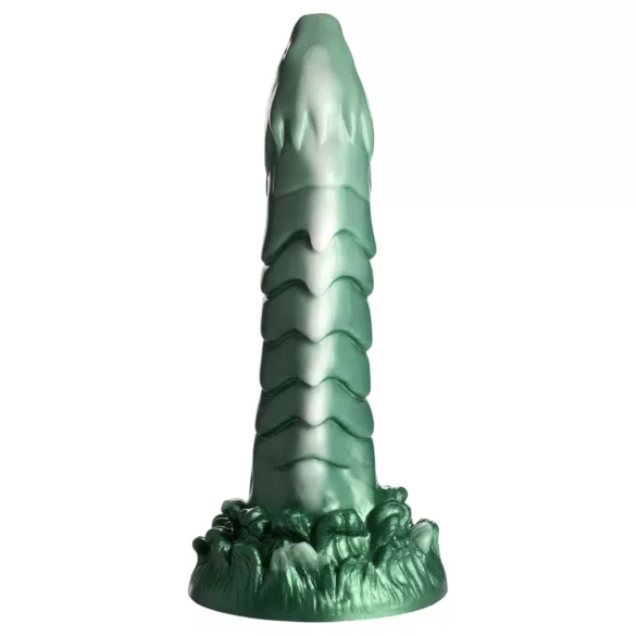 Creature Cocks Cockness Monster - consolador realista de silicona verde