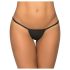 Mapalé - micro tanga brillo (negro) - M/L