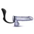 Aventuras Anales Platino - dildo anal con anillo (negro)