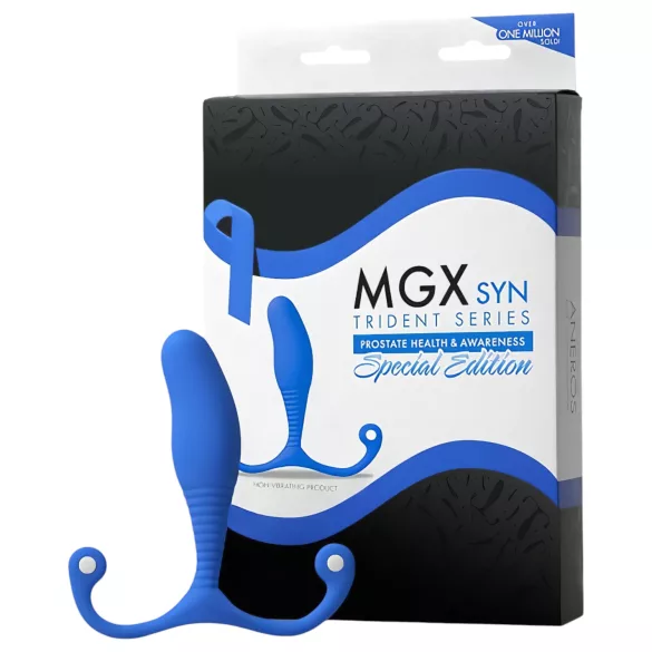 Aneros MGX Syn Trident - dildo prostático (azul)
